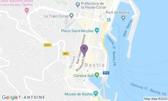 Localisation Mtre Costa Jocelyne