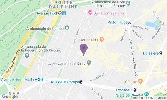 Localisation Mtre Bernard Pierre