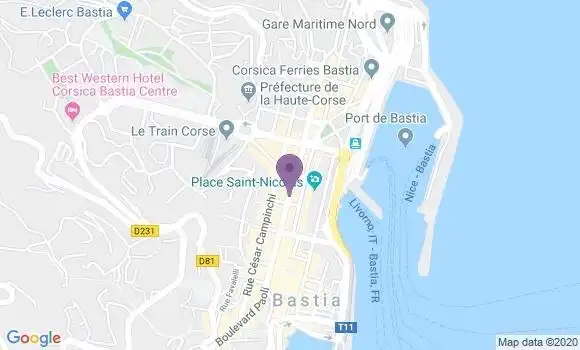 Localisation Mtre Costa Georges