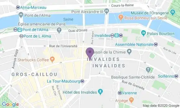 Localisation Mtre Bernard Dupre Simone
