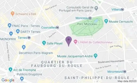Localisation Mtre Bernard Cassegrain René