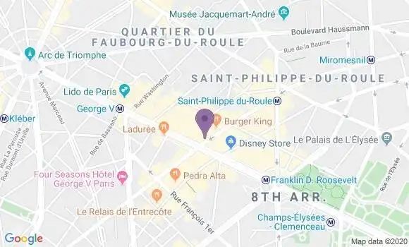 Localisation Mtre Bernardini Laurence