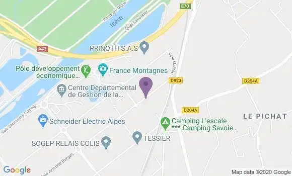 Localisation Mtre Delaire Magali