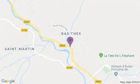 Localisation Mtre Berthet Vincent