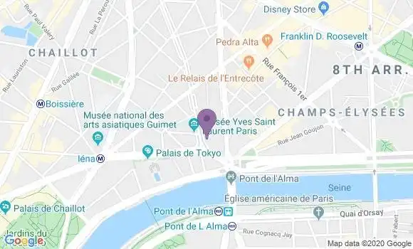 Localisation Mtre Berto Laveau Muriel