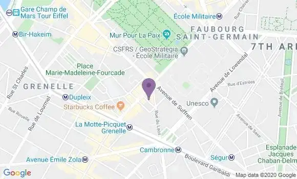 Localisation Mtre Bertrand Véronique
