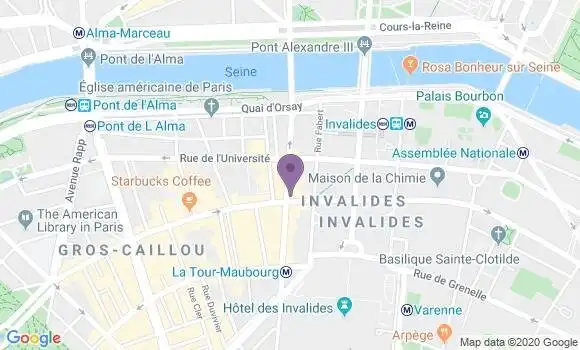 Localisation Mtre Besnard Boelle Carole