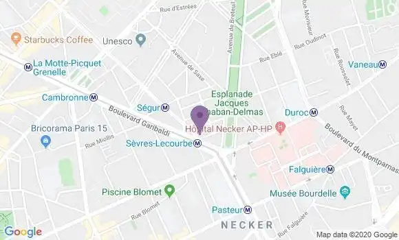 Localisation Mtre Bezard Falgas Claire