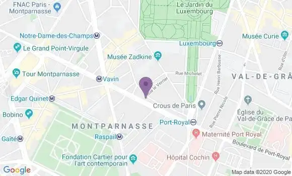 Localisation Mtre Bienayme Galaz Françoise
