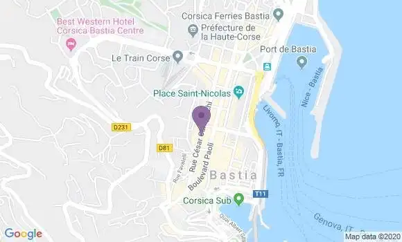 Localisation Mtre Filippi Paul
