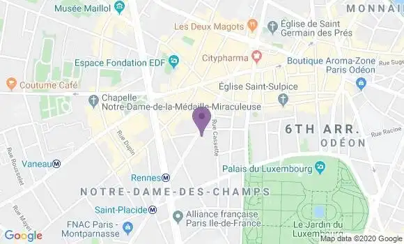 Localisation Mtre Billebault Jean Jacques