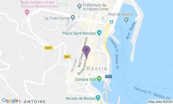 Localisation Mtre Filippini Jean