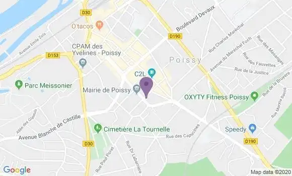 Localisation Mtre Binet Sophie
