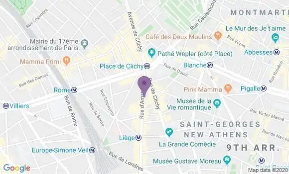 Localisation Mtre Binisti Claire