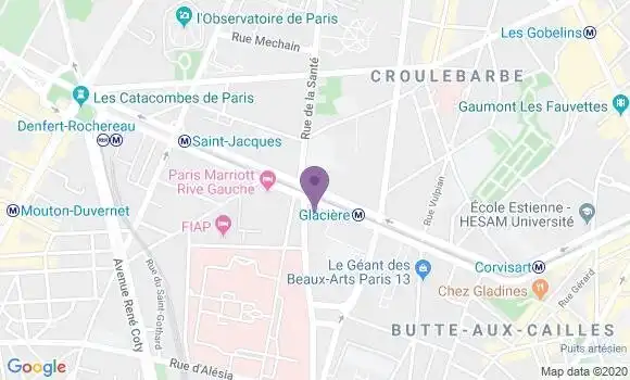 Localisation Mtre Bismuth Charles