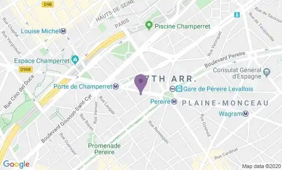 Localisation Mtre Blamart Anne