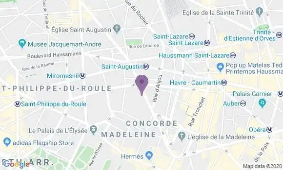 Localisation Mtre Blanchard Bernson Marie Donatienne