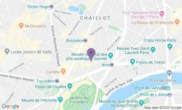 Localisation Mtre Blondel Martine