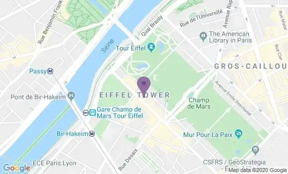 Localisation Mtre Blum Vivien