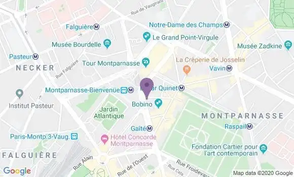 Localisation Mtre Bluteau Philippe