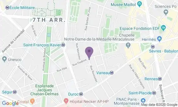 Localisation Mtre Bodin Maitam Catherine