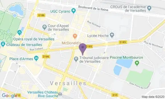 Localisation Mtre Boiardi Sylla