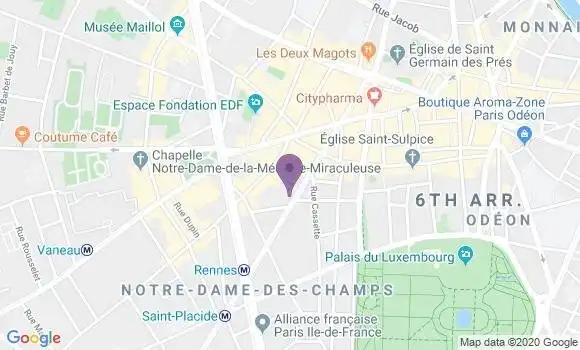 Localisation Mtre Boissel Caroline
