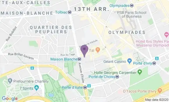 Localisation Mtre Boizeau Jean Marc