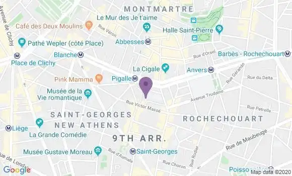 Localisation Mtre Boniteau Anne