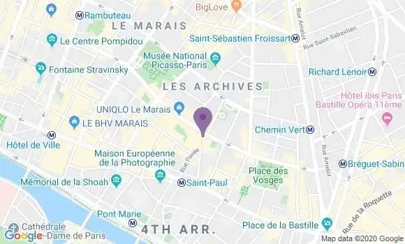 Localisation Mtre Bouchard Nicolas