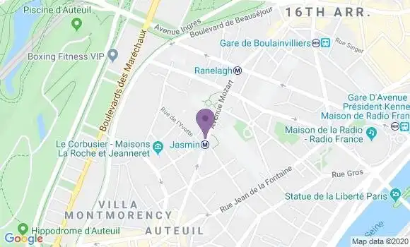 Localisation Mtre Delavelle Martine