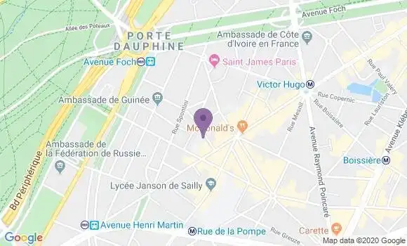 Localisation Mtre Boudias Philippe