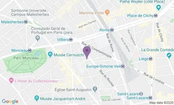 Localisation Mtre Boul Bertrand