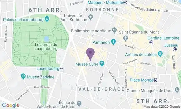 Localisation Mtre Boulard Charles