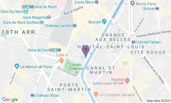 Localisation Mtre Delbegue Catherine