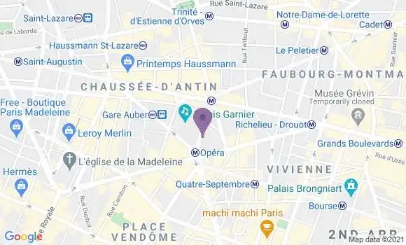 Localisation Mtre Bourdu Roussel Brigitte