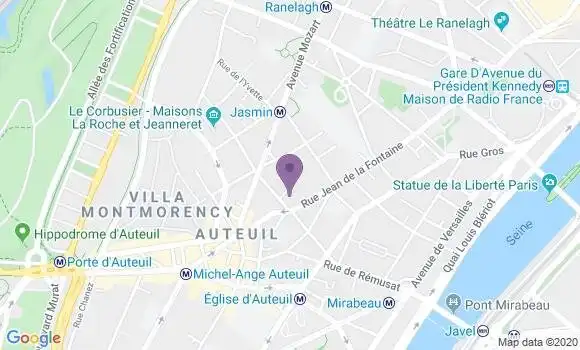 Localisation Mtre Boutaud de la Combe Claire