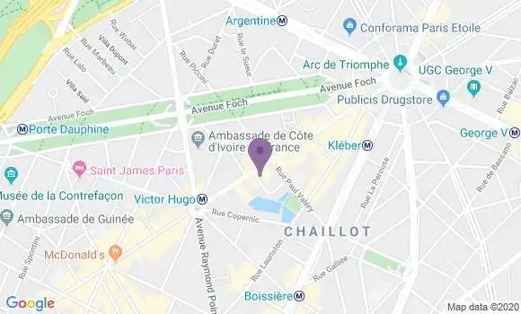 Localisation Mtre Bouvier Isabelle