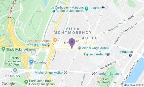Localisation Mtre Bracka Denis
