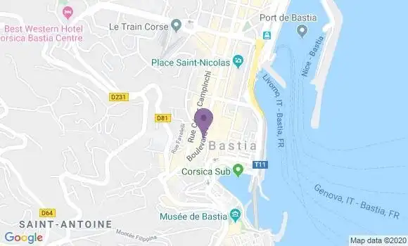 Localisation Mtre Pianelli Céline