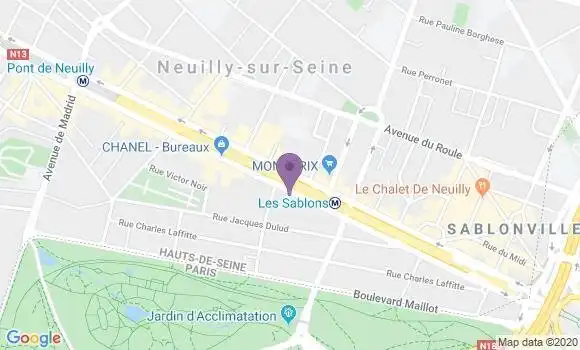 Localisation Mtre Brandon Nathalie