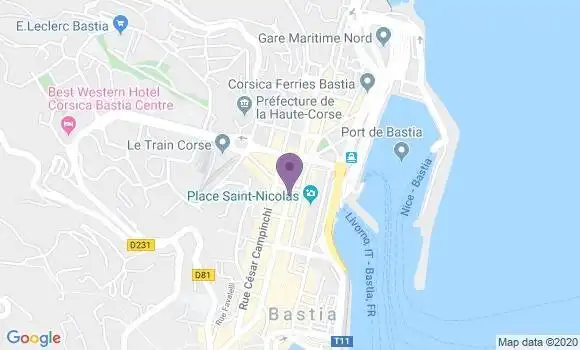 Localisation Mtre Pieri Antoinette