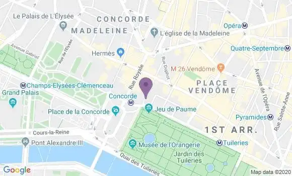 Localisation Mtre Delelis Philippe