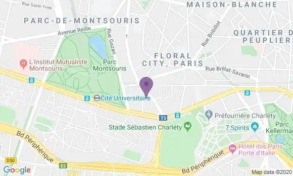 Localisation Mtre Brisson Olivier