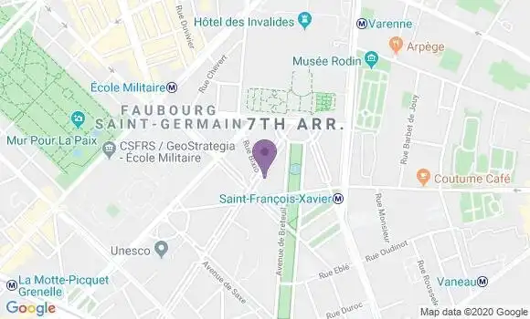 Localisation Mtre Brocherieux Marie Catherine