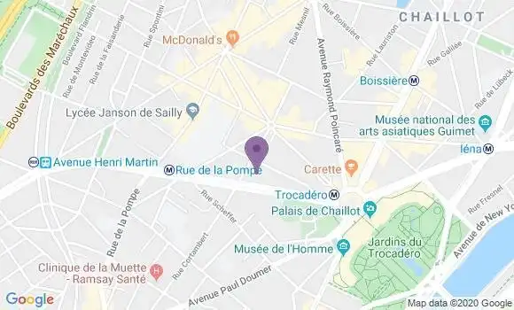 Localisation Mtre Buchman Louis