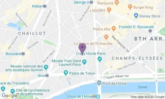 Localisation Mtre Buchs Michel