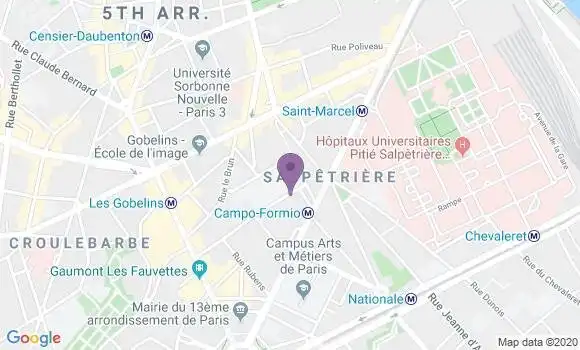 Localisation Mtre Bussery Anne