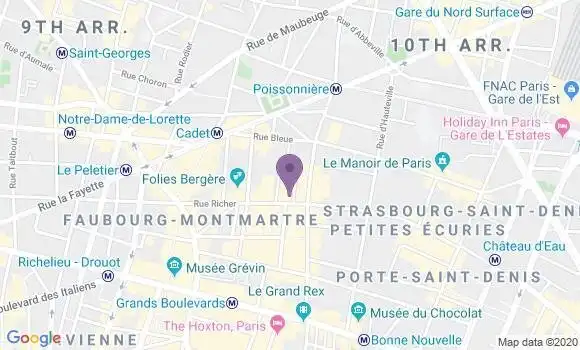 Localisation Mtre Cadot Jonathan