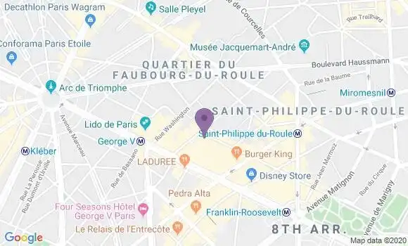 Localisation Mtre Cahen Miriam